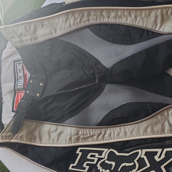 Fox Racing Gray and Black Motocross Pants - Picture 2 of 8
